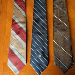 Set of 3 Dior Ties